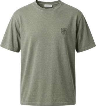 Mauro Grifoni Tops, Heren, Groen, XL, T-Shirts
