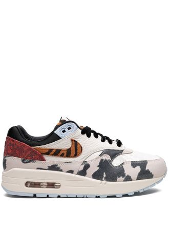 Nike Sneakers Air Max 1 87 Tiger Swoosh Cow Print - Toni neutri