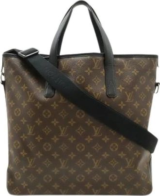 Louis Vuitton Pre-owned Monogram Schoudertas - Heren - Vintage Shopper - Bruin - ONE Size - Leer - Vintage
