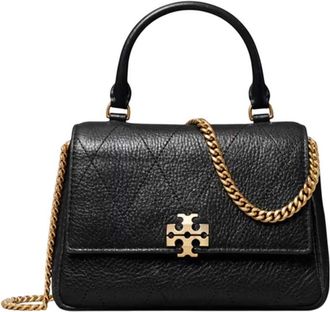 Tory Burch Tory Burch gewatteerde mini Charlie-tas met handvat aan de bovenkant