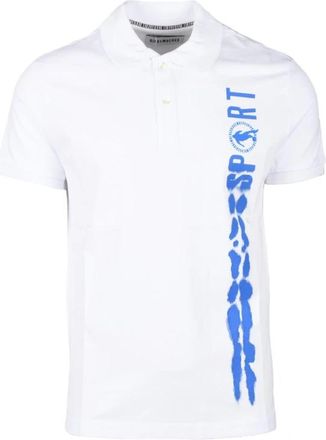 Dirk Bikkembergs Katoen Elastaan Polo Shirt - Heren - Polos - Wit - M - Katoen - Tops