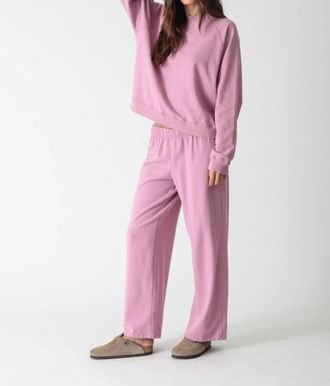 Electric & Rose Ronan Pullover Sweatshirt In Lilac