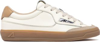 Autry Hazelnut Windscape Suede Leather Sneakers