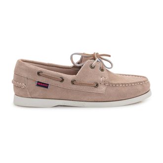 Sebago Sailor Shoes, female, Beige, Size: 11 1/2 US Portland Flesh Out