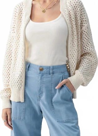 Sanctuary Stepping Out Long Sleeve Bomber Jacket In Eco Natural