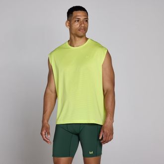 MyProtein Camiseta de tirantes oversize de malla Hybrid para hombre de MP - Verde lima - XS