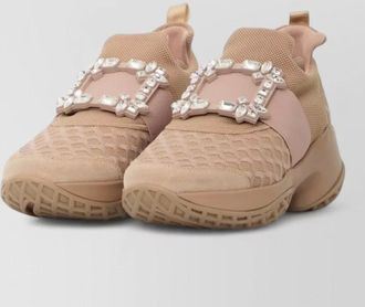Roger Vivier mesh slip-on sneakers