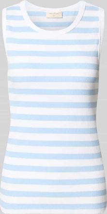 Freequent Slim Fit Top mit Rundhalsausschnitt Modell Effy in Hellblau, Gr&ouml;&szlig;e XXL