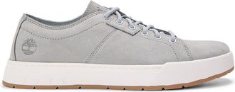 Timberland Mens Maple Grove Canvas Low Top Sneakers in Med Blue Suede - Size UK 10.5