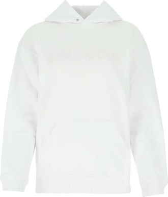 Givenchy White Cotton Oversize T Shirt