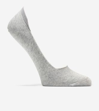Cole Haan Womens Knit Ballet Sock Liner - 2 Pack - Grey
