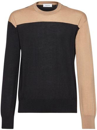 Ferragamo Maglione con design color-block - Toni neutri
