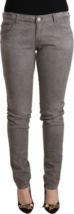 Acht Cotton Low Waist Skinny Push Up blue Womens Jeans
