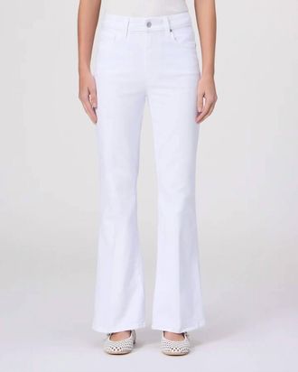 Paige Marlow Skimmer Jeans In Crisp White