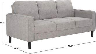 Safavieh Couture Felicianya Modern 3-Seater Sofa
