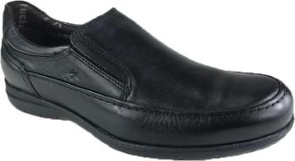 Fluchos Mocassin - Heren - Loafers - Zwart - 42 EU - Schoenen