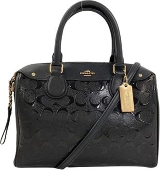 Coach Pre-owned Handbags, female, Black, Size: ONE SIZE Pre-owned Handbag