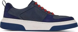 Ferragamo Cassina Gancini Low-Top Sneakers, Size 7.5