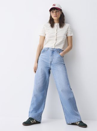 Levi's Womens Cinch ultra-wide-leg jean