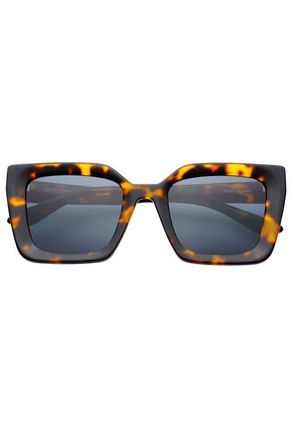 Freyrs Eyewear Coco Square Sunglasses in Tortoise /Gray at Nordstrom