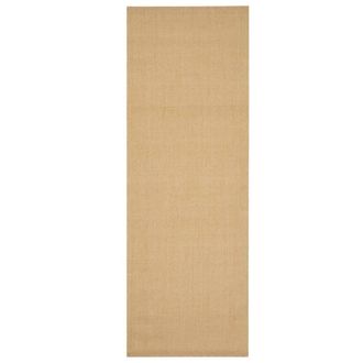 Berkfield Home Rug Natural Sisal 100x300 cm in Tan | Size: Medium