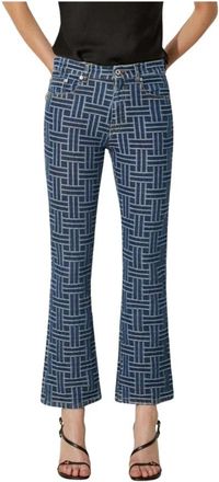 Kenzo Skinny Jeans - Dames - Cropped Jeans - Blauw - W29 - Jeans