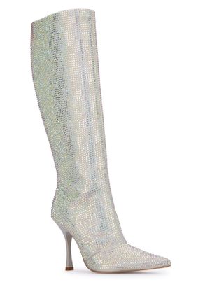 Liu Jo Womens Scarpe Con Tacco Leonie Hanne Gardenia High Heel Shoes
