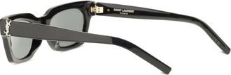 Saint Laurent Womens Sunglasses M175 Black Acetate