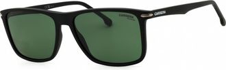 Carrera Mens Black Rectangular Sunglasses CA298SUS