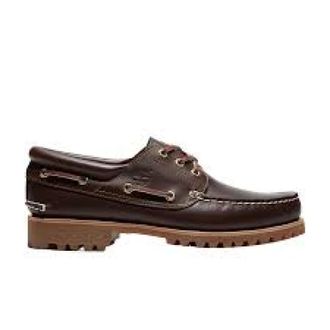 Timberland Sailor Shoes, male, Brown, Size: 11 1/2 US Authentic 3-Eye Lug Handsewn Boat Shoe