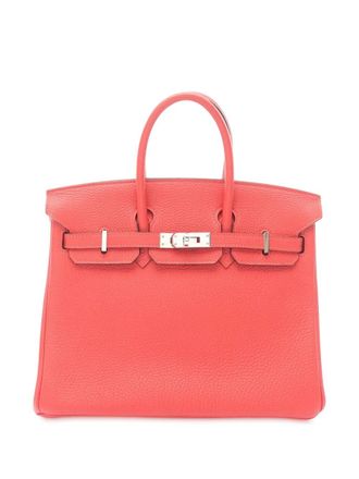 Herm&egrave;s 2014 Togo Birkin Sellier 25 handbag - Red
