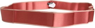 Dolce & Gabbana Silk Satin Waist Cintura Riem - Dames - Riemen - Roze - ONE Size - Satijn - Accessoires