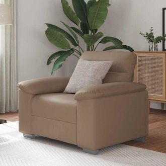 vidaXL Poltrona Cappuccino 60 cm in Similpelle - Vidaxl