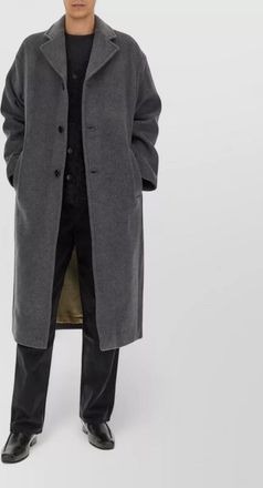 S&eacute;fr cashmere single breasted coat