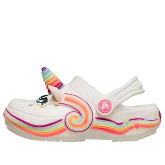Crocs (TD) Crocs Classic IAM Unicorn Lights Clog Chalk 212508-0WV
