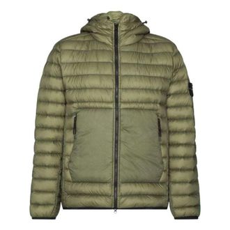 Stone Island Real Down Jacket Olive 761540324-V0058
