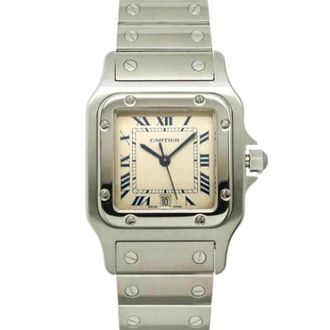 Cartier Pre-owned Vintage Polshorloge - Heren - Pre-owned - Beige - Maat: ONE Size