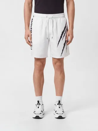 Plein Sport Pantaloncini jogging in tessuto tecnico stretch