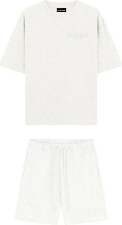 Black Bananas Design Dept Twinset - Heren - Playsuits - Grijs - 2XL - Katoen - Jumpsuits & Playsuits