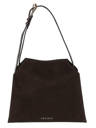 Orciani Trinity Small Calf Leather Tote Bag