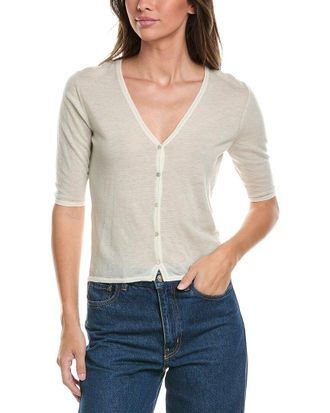 Vince Micro Stripe Cardigan