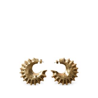 Jacquemus Les Creoles Hippocampe - Dames - Oorbellen - Geel - ONE Size - Accessoires