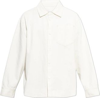 Ami Denim Shirt - Heren - Spijkeroverhemden - Wit - XL - Denim - Overhemden