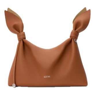 Loewe Medium Scarf Bag Smooth Calfskin Squirrel ABNYBNMX01-4927