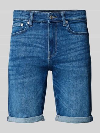 Only & Sons Regular Fit Jeansshorts aus Baumwoll-Mix Modell PLY in Jeansblau, Gr&ouml;&szlig;e XXL
