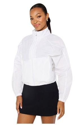 Fabletics Tempo Lightweight Windbreaker in Classic White at Nordstrom, Size Xx-Large