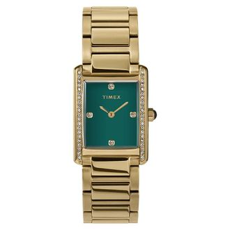 Timex Hailey Quartz Crystal Green Dial Ladies Watch TW2W87500