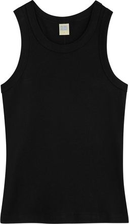 Flore Flore Flore Flore Hannah Cotton Tank - Black - S (UK8-10 / S)