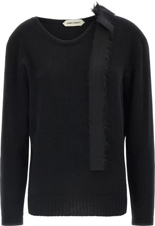 Alberta Ferretti Black Cashmere Womens Cardigan