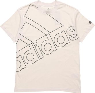 adidas U Favs Q1 T Casual Sports Round Neck Short Sleeve Creamy White GK9423